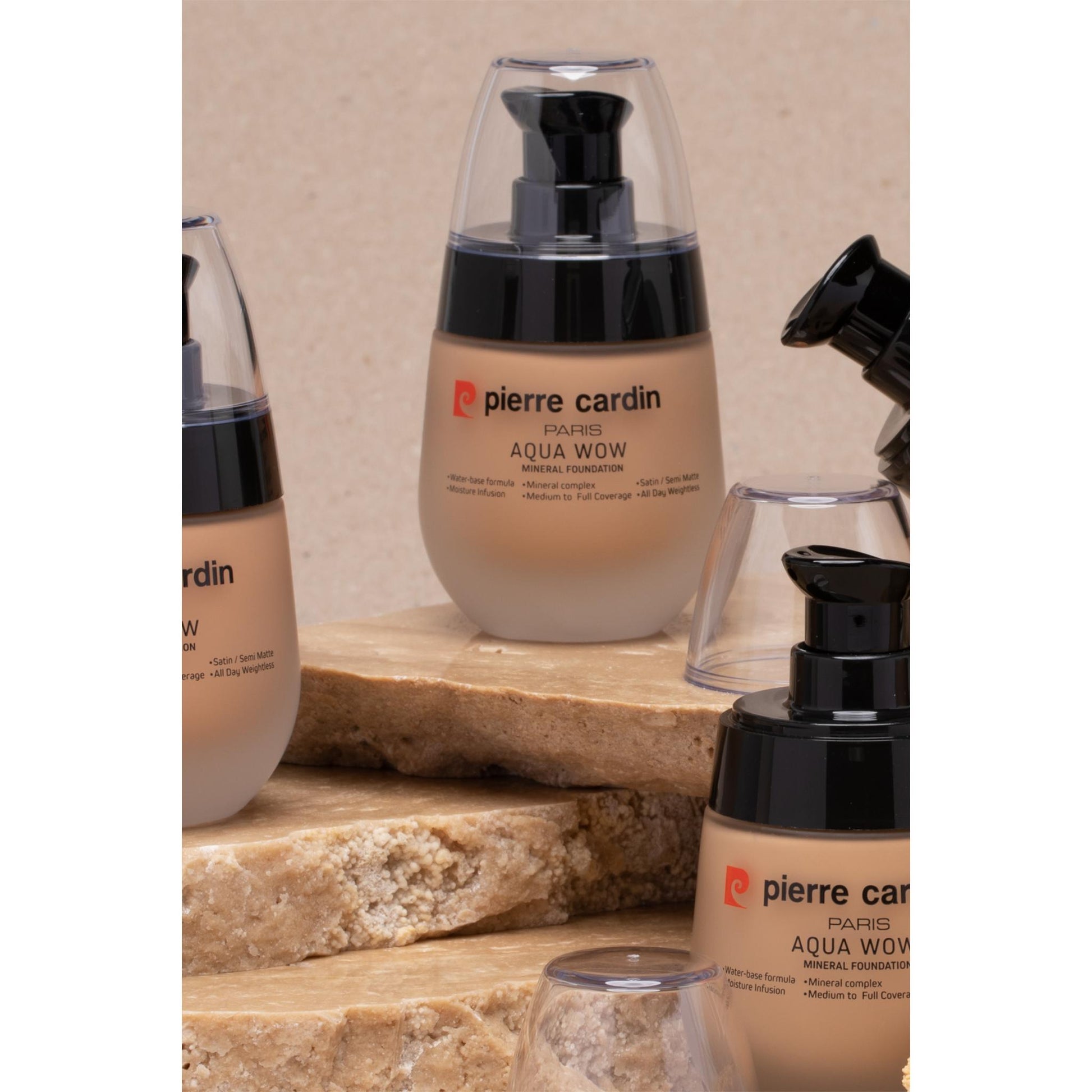 Aqua Wow Mineral Foundation 32ml - Pierre Cardin Pakistan