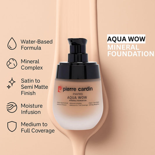 Pierre Cardin Paris Aqua Wow Mineral Foundation 32ml