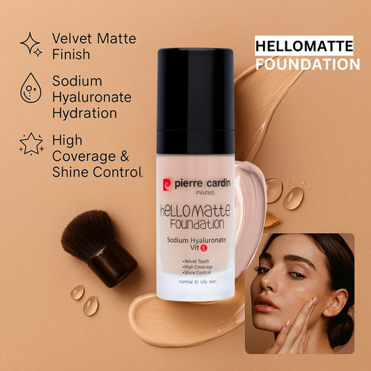 Pierre Cardin Paris Hello Matte Foundation