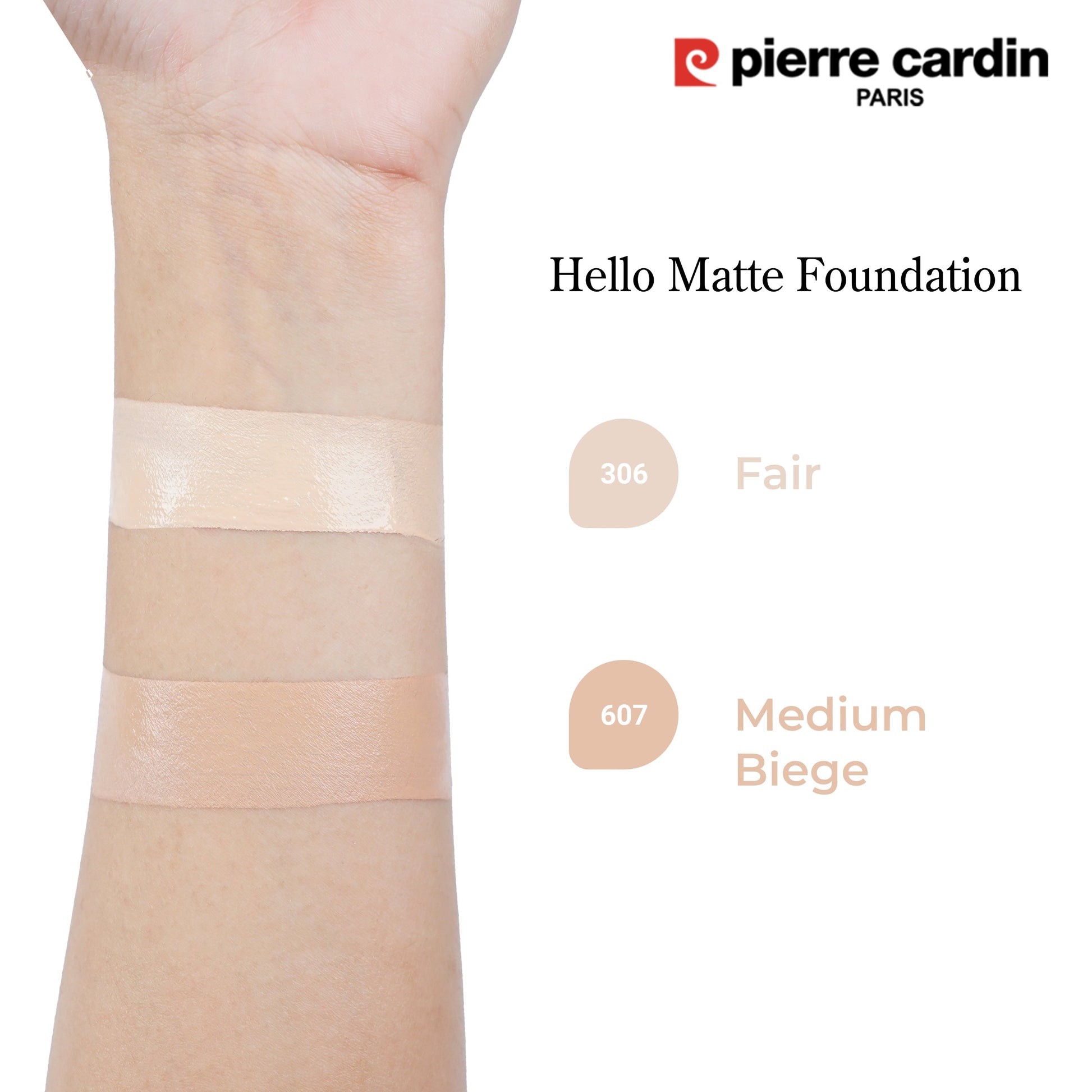 Hello Matte Foundation - Pierre Cardin Pakistan