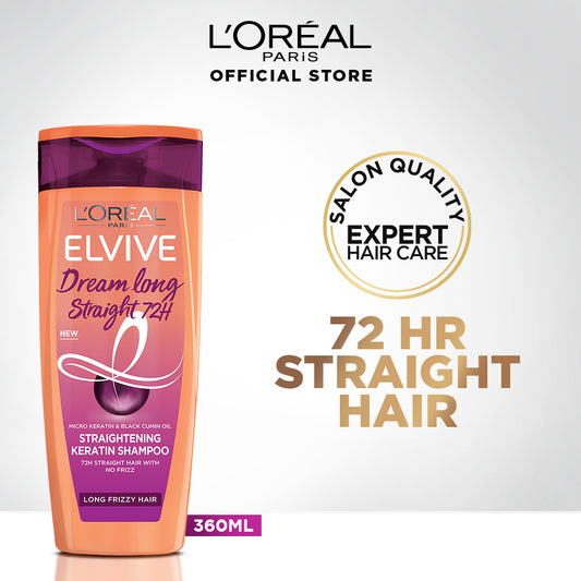 Loreal Paris Elvive Dream Long Straightening Keratin Shampoo 360ml