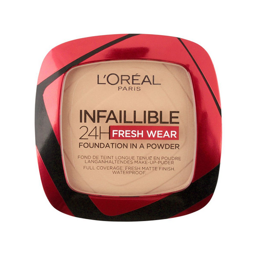 Loreal Paris 24H Powder Makeup Foundation Infallible Fresh Wear-220 Sable Sand