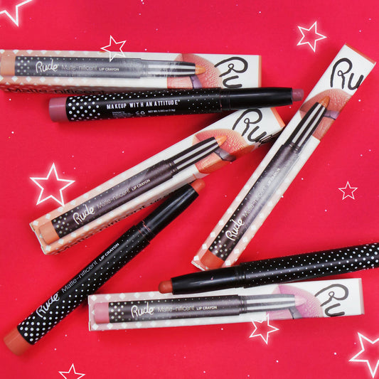 Rude Matte-nificent Lip Crayon