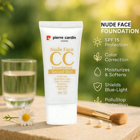 Pierre Cardin Paris Nude Face CC SPF15 Foundation 30ml