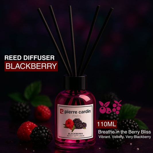 Pierre Cardin Paris Reed Diffuser 110ml-Blackberry