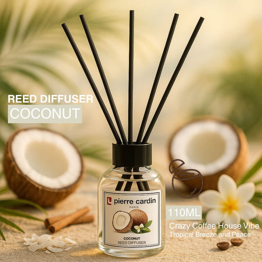 Pierre Cardin Paris Reed Diffuser 110ml-Coconut