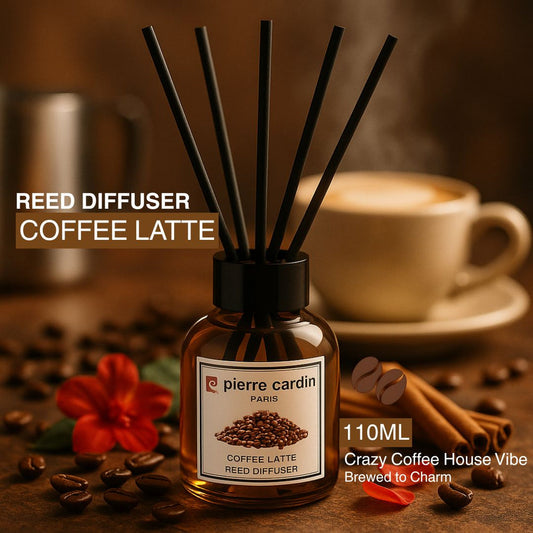 Pierre Cardin Paris Reed Diffuser 110ml-Coffee Latte