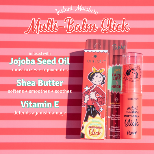 Rude Olive Oyl Tinted Multi-Balm Stick