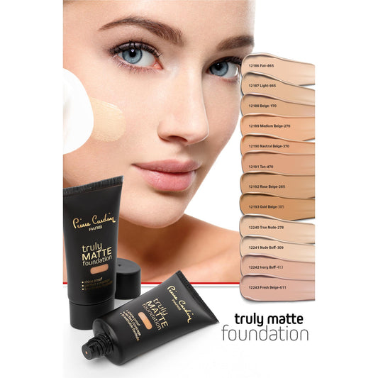 Truly Matte Foundation - Pierre Cardin Pakistan 