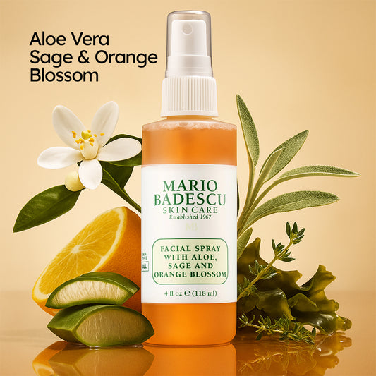 Mario Badescu Facial Spray With Aloe Vera Sage & Orange Blossom 118ml