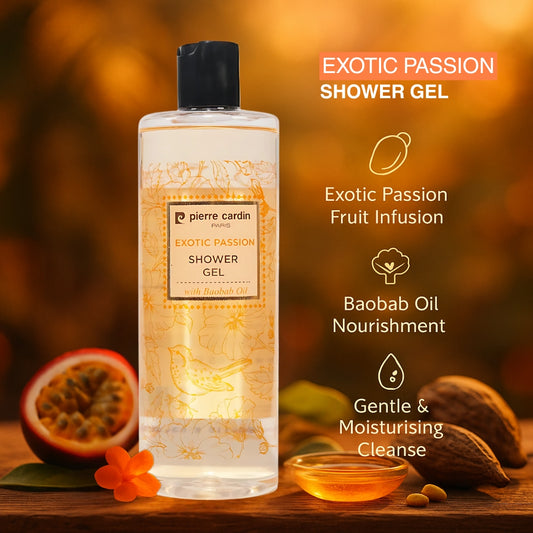 Pirre Cardin Paris Shower Gel Infused With Baobab Oil 400ml