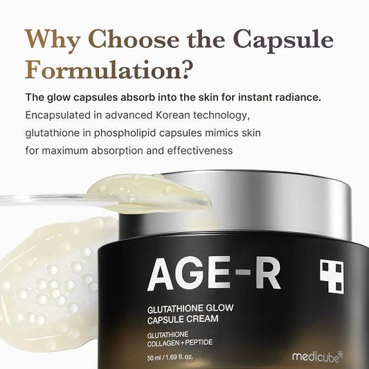 Medicube Age-R Glutathione Glow Capsule Cream 50ml