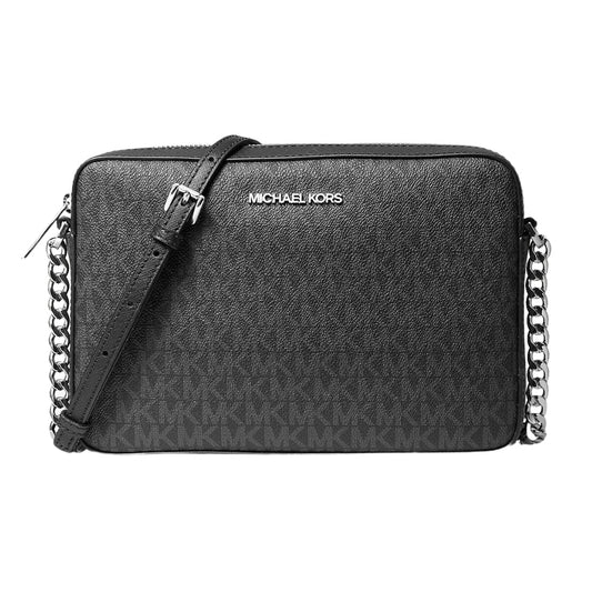 Michael Kors Jet Set Signature Crossbody PVC Leather Bag