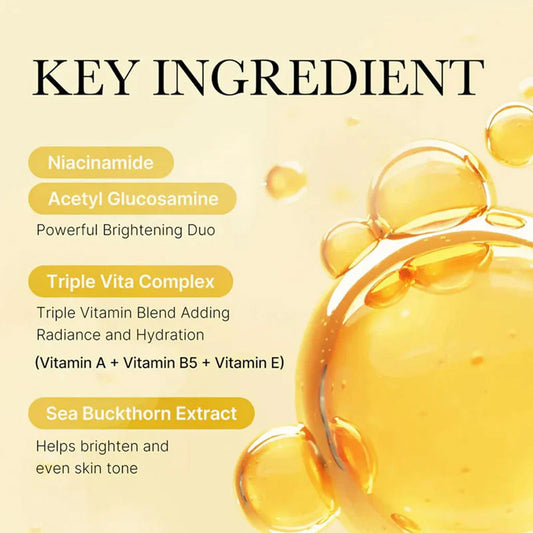 Medicube Deep Vita C Glutathione Brightening Mask