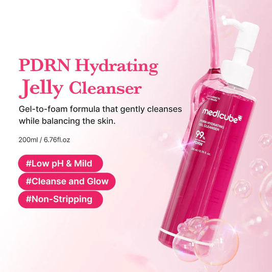 Medicube PDRN Hydrating Gel Cleanser 200ml
