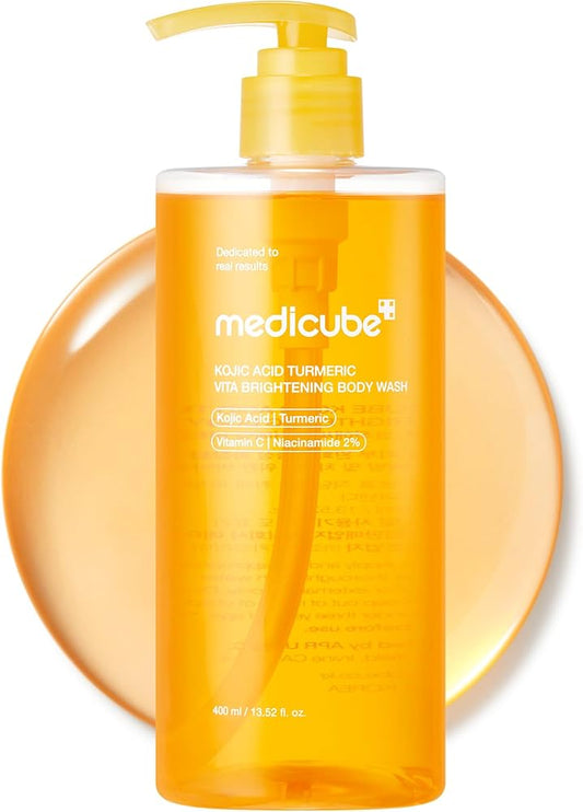 Medicube Kojic Acid Turmeric Vita Brightening Body Wash 400ml