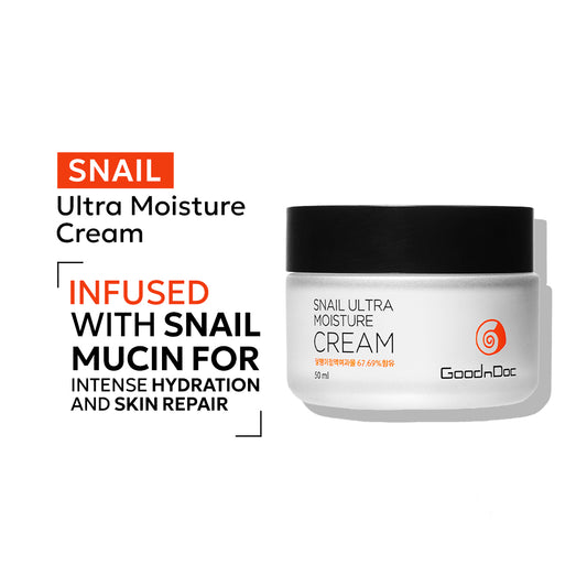 GoodnDoc Snail Ultra Moisture Cream 50ml