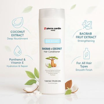 Pierre Cardin Paris Aura Botanica Conditioner 360ml-Baobab & Coconut