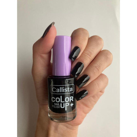 Color Up Nail Polish-990 Bossgirl Black - Callista Beauty 