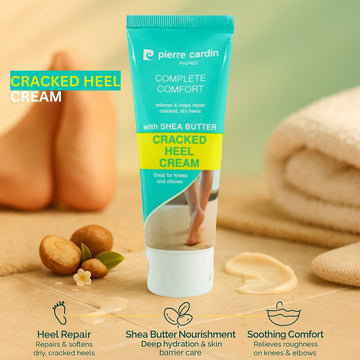 Pierre Cardin Paris Complete Comfort Cracked Heel Cream With Shea Butter 75ml