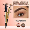 24K Gold & Roses V.02 Eyebrow pencil