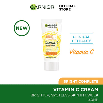 Garnier Skin Active Bright Complete Cream 40ml For Brighter Skin