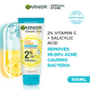 Garnier Fast Clear Acne Prone Face Wash 100ml