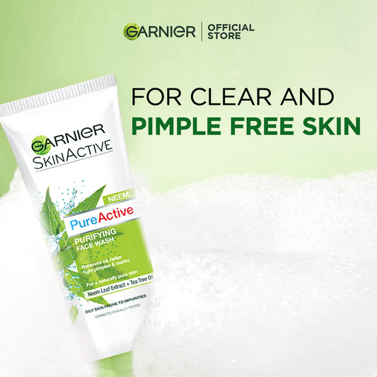 Garnier Skin Active Neem Purifing Face Wash 100ml