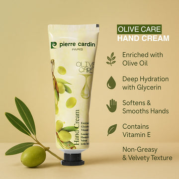 Pierre Cardin Paris Hand N Nail Cream 30ml-Olive Care