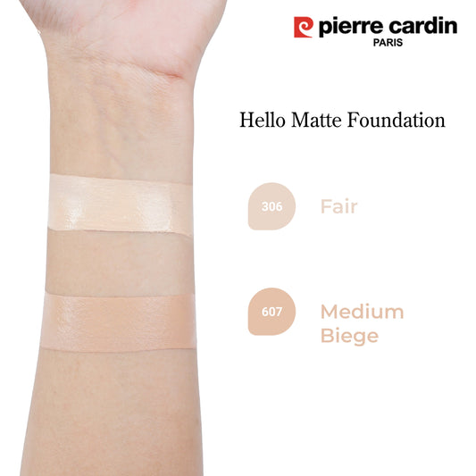 Hello Matte Foundation - Pierre Cardin Pakistan 
