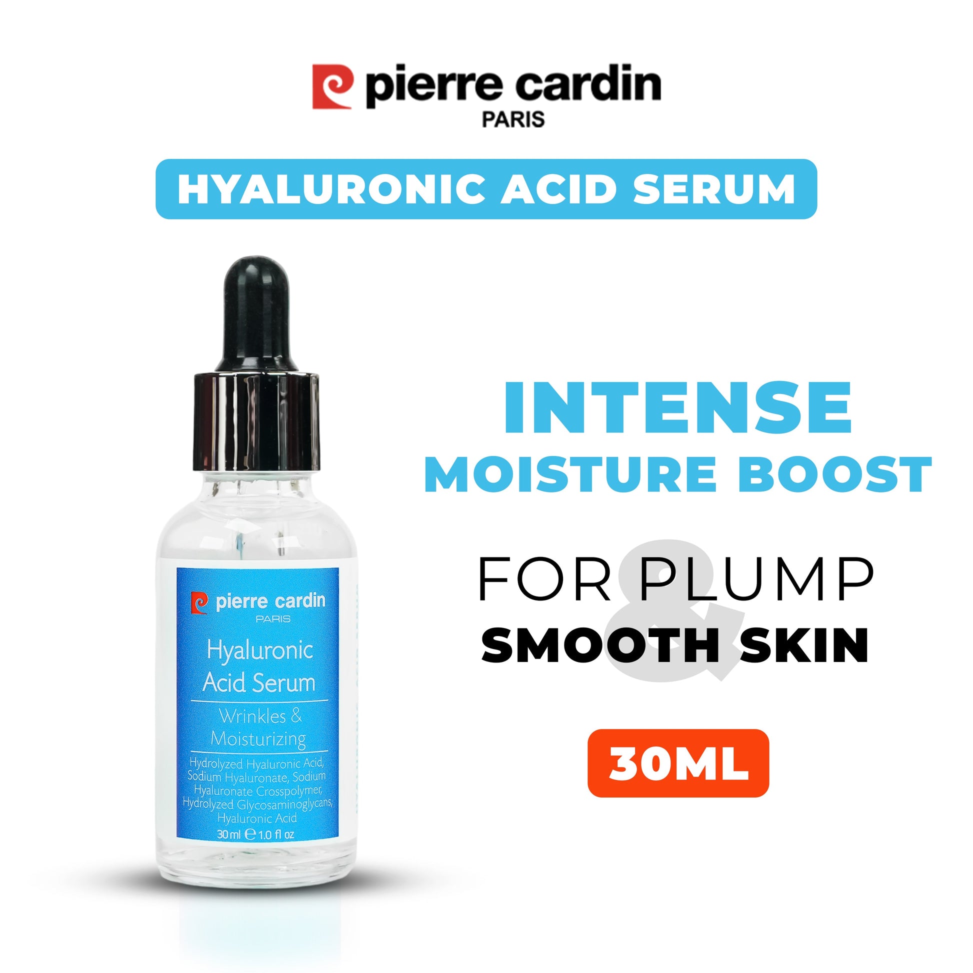 Hyaluronic Acid Serum 30ml - Pierre Cardin Pakistan 