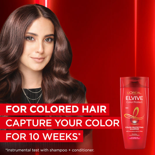 Loreal Paris Elvive Color Protect Shampoo 175 ml - For Colored Hair