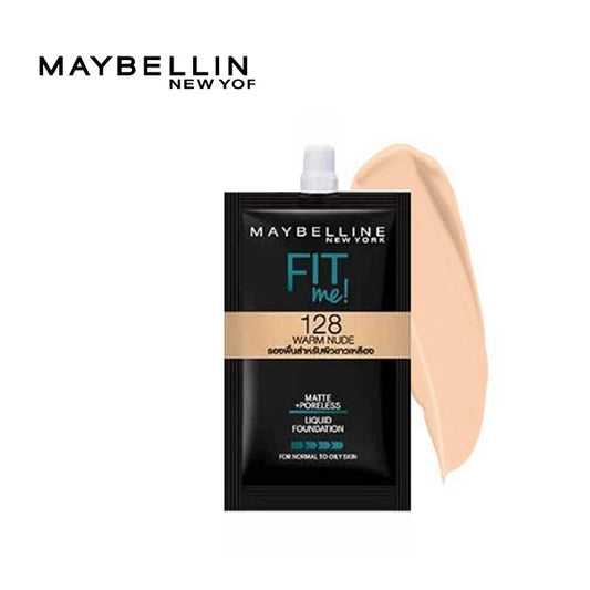 Maybelline New York Fit Me Matte & Poreless Liquid Foundation 5ml Sachet