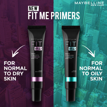 Maybelline New York Fit Me Matte & Poreless Primer - For Normal to Oily Skin