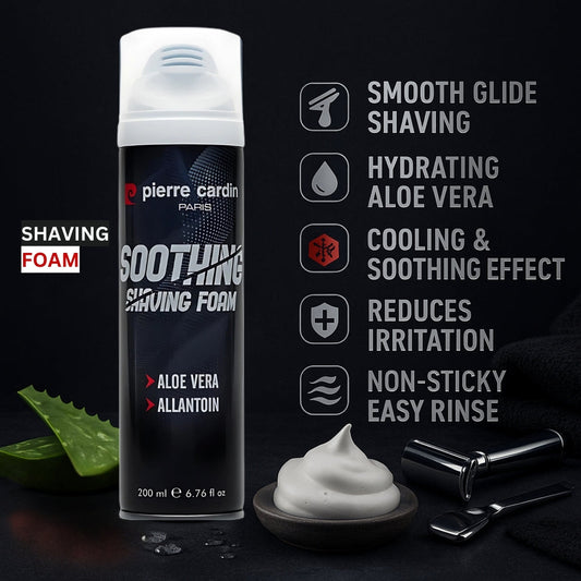 Pierre Cardin Paris Men Soothing Shaving Foam 200ml