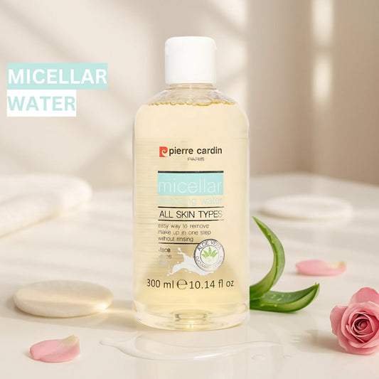 Pierre Cardin Paris Micellar Cleansing Water for Face, Eyes, Lips 300ml