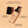 Milani Conceal PLUS Perfect 2 in 1 Foundation PLUS Concealer