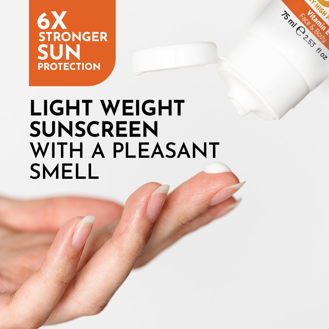 Sun Cream 30 SPF High Protection 75ml - Pierre Cardin Pakistan 