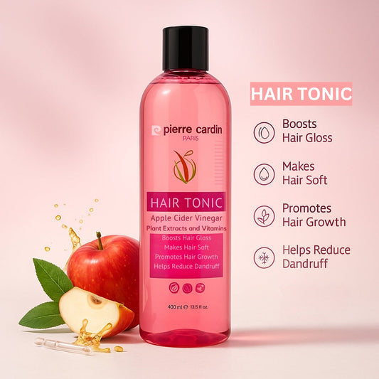 Pierre Cardin Paris Hair Tonic With Apple Cider Vinegar 400ml