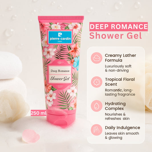 Pierre Cardin Paris Shower Gel 250ml - Deep Romance