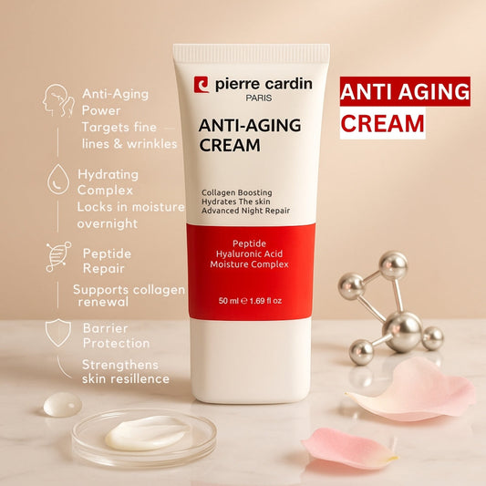 Pierre CardinAnti-Aging Cream With Collagen Boost and Hyaluronic Acid 50ml