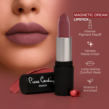Pierre Cardin Paris Magnetic Dream Lipstick-Tan Rose 177