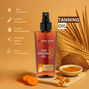 Pierre Cardin Paris Sun Tanning Oil 125ml