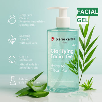 Clarifying Facial Gel With Niacinamide & Tea Tree Oil 350ml