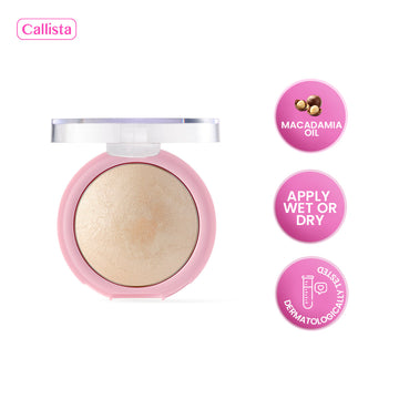 So Bright Baked Highlighter - 01 Snowy Glowy Light