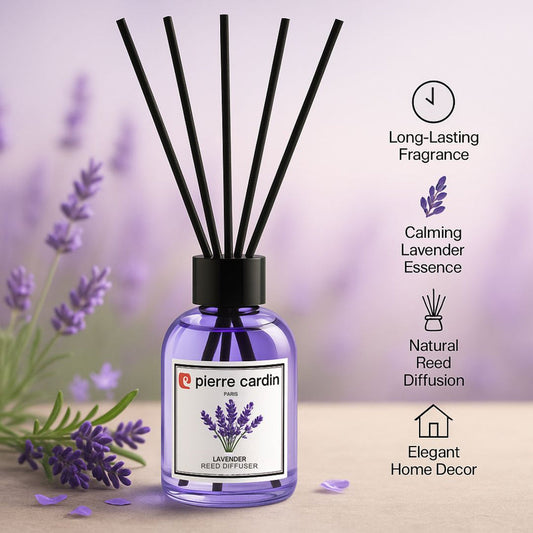 Pierre Cardin Paris Reed Diffuser 110ml-Lavender