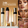 24K Gold & Roses Liquid Highlighter
