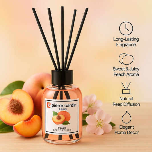 Pierre Cardin Paris Reed Diffuser 110ml-Peach